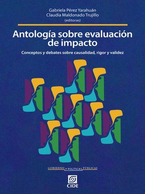 cover image of Antología sobre evaluación de impacto